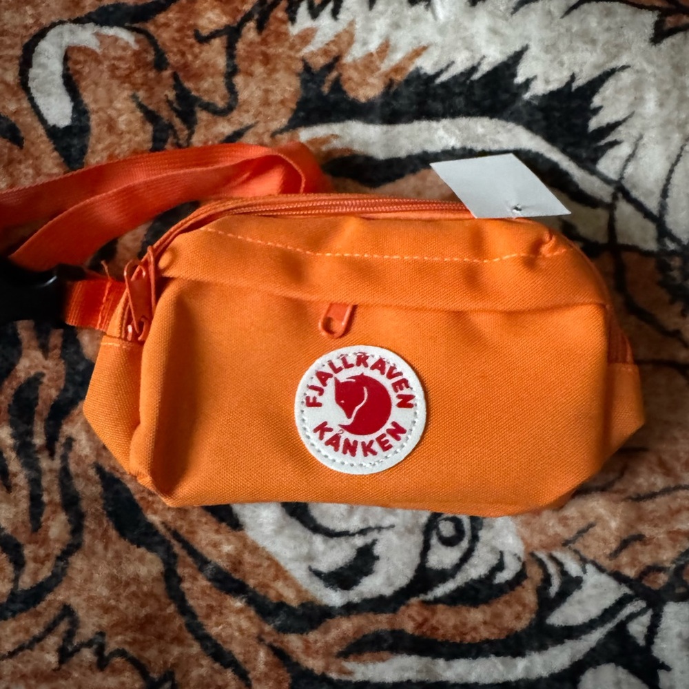 Fjallraven Kånken Bright Orange Crossbody Bag